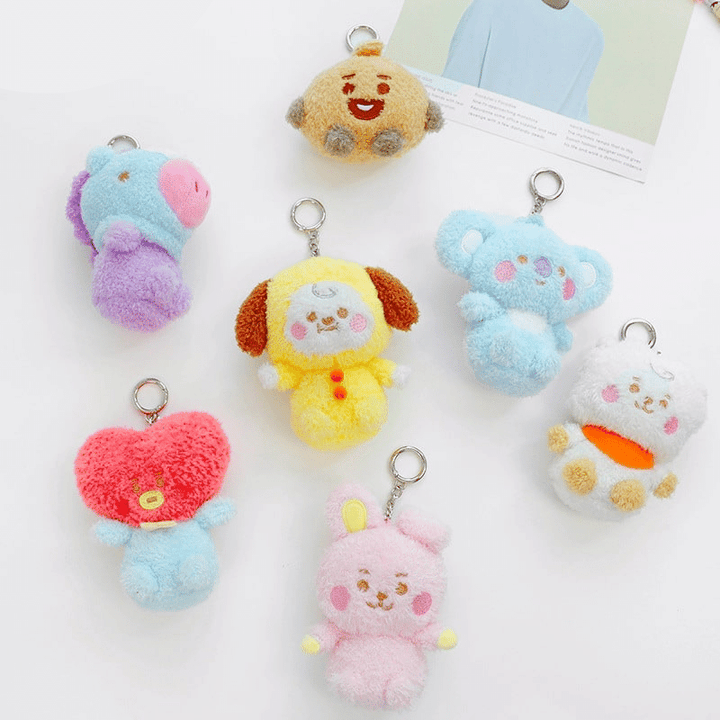 Baby BT21 Fuzzy handing doll