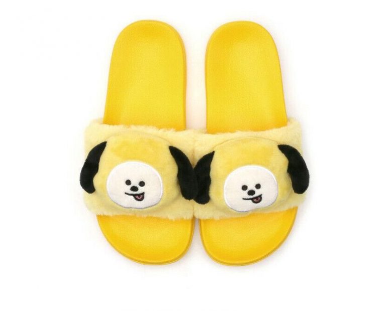 BT21 Fur slippers