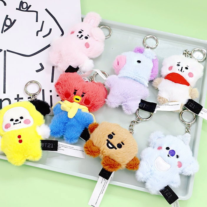 BT21 Baby Cotton Candy Mini Bag Charm