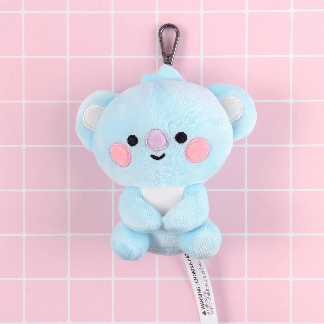 Baby BT21 Plush Sitting Doll Keychain