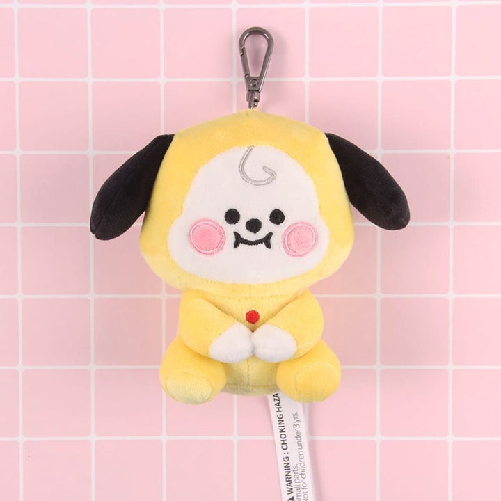 Baby BT21 Plush Sitting Doll Keychain