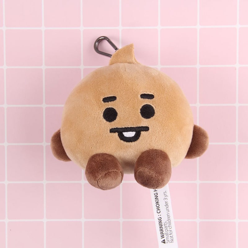 Baby BT21 Plush Sitting Doll Keychain