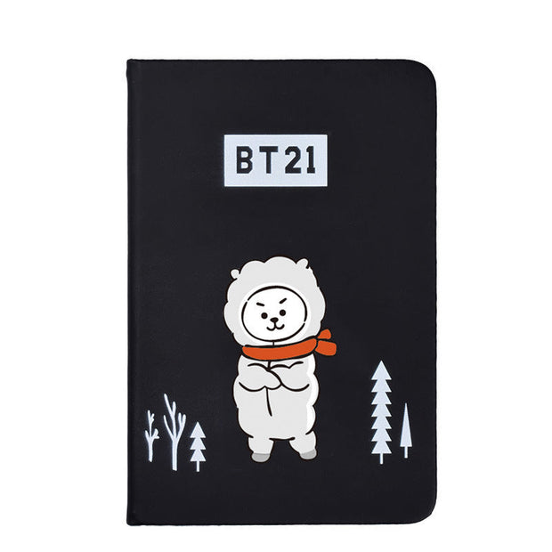 BT21 Winter Notebook