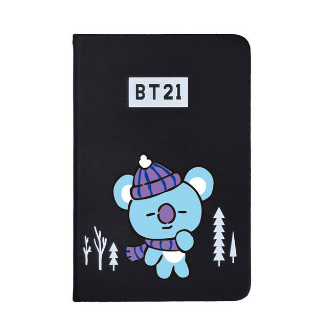 BT21 Winter Notebook