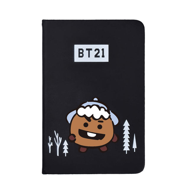BT21 Winter Notebook