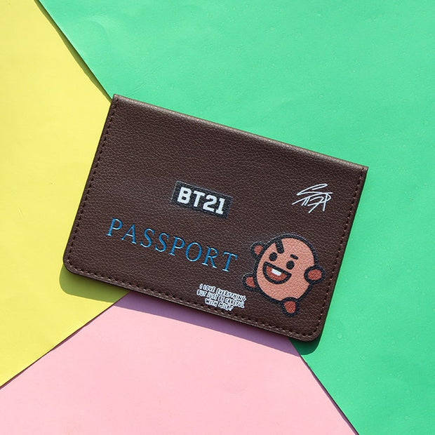 BT21 Passport Cover