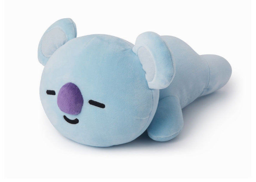 koya bt21 lying doll plushie