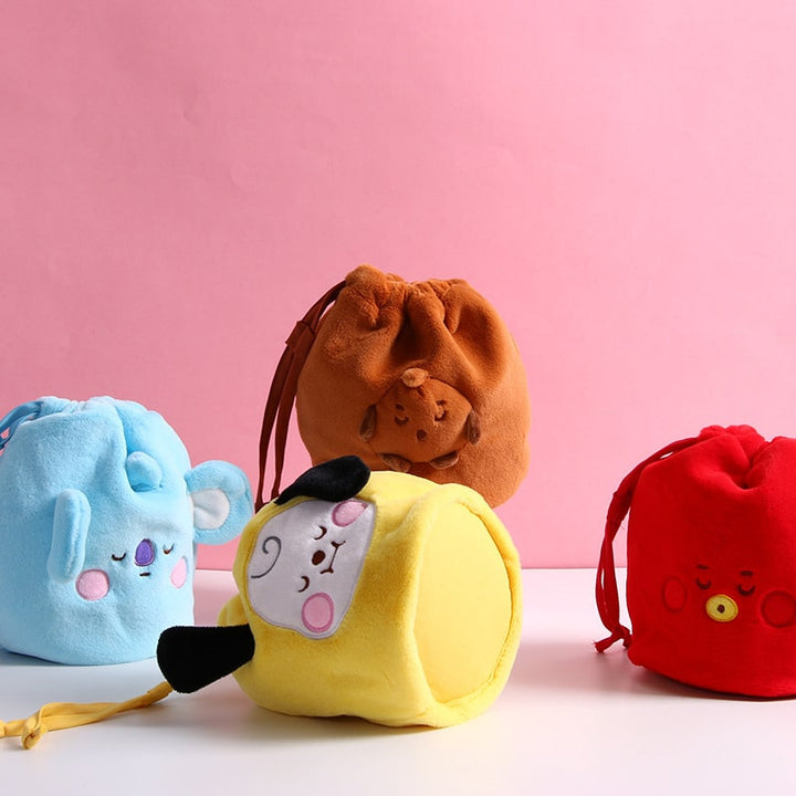 bt21-fluffy-bucket-bag