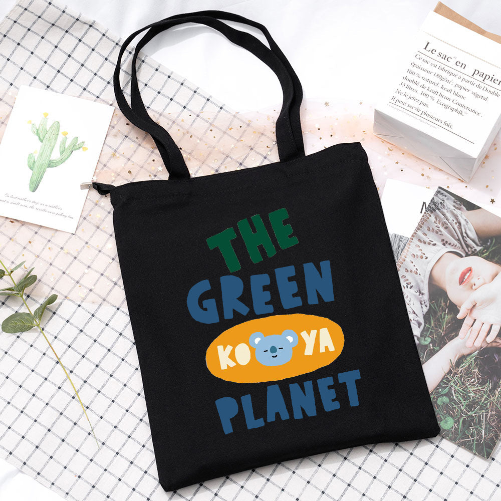 BT21 Green planet Shoulder Bag