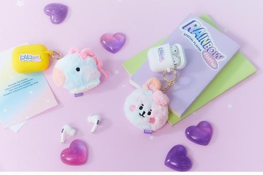 Baby BT21 Prism Face bag Charm doll