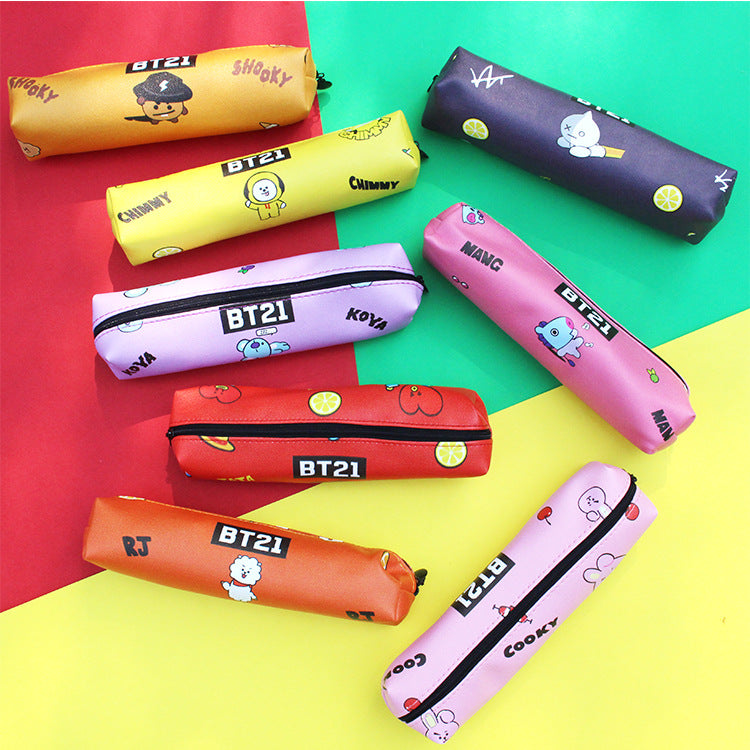 BT21 Cluster Pencil Case