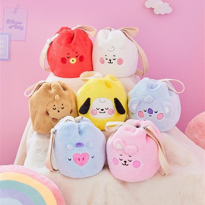 bt21-cooky-fluffy-bucket-bag