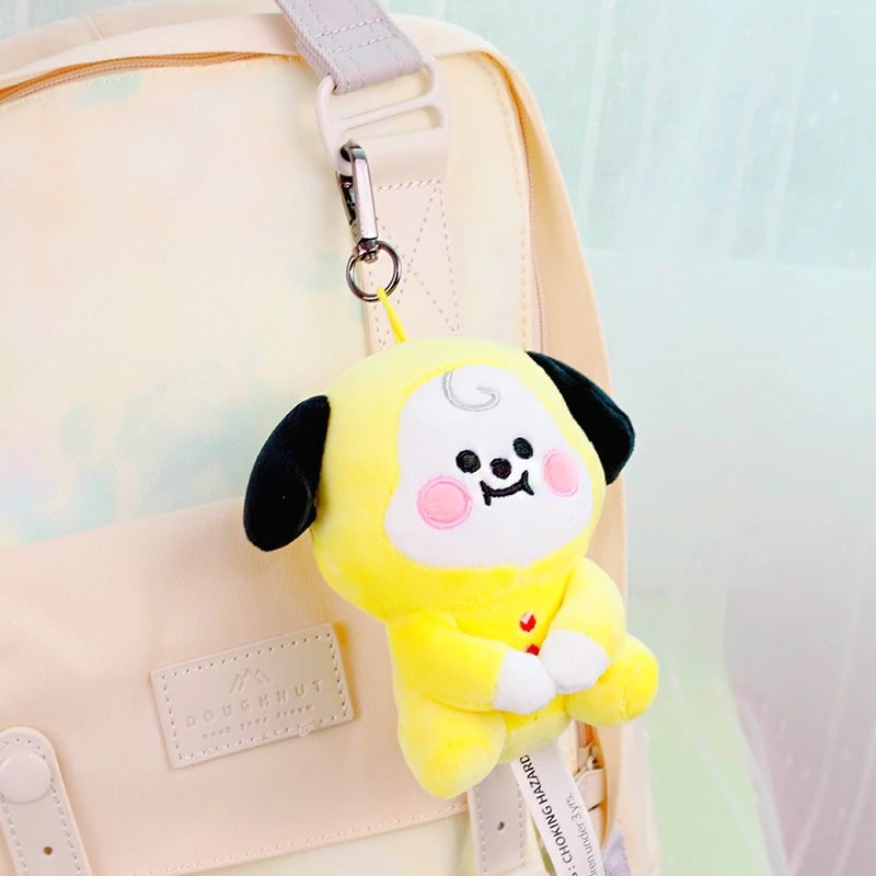 Baby BT21 Plush Sitting Doll Keychain