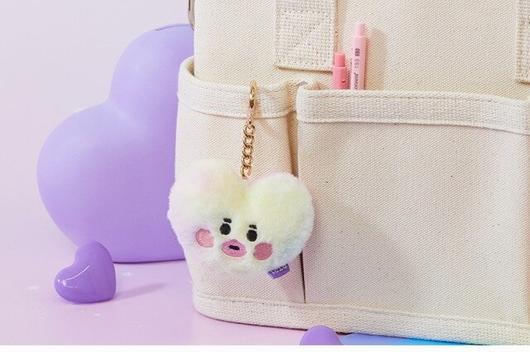 Baby BT21 Prism Face bag Charm doll