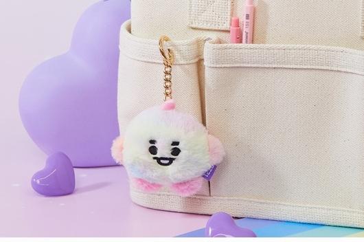 Baby BT21 Prism Face bag Charm doll