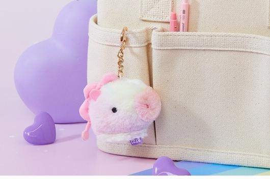 Baby BT21 Prism Face bag Charm doll