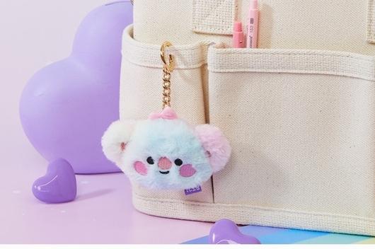 Baby BT21 Prism Face bag Charm doll